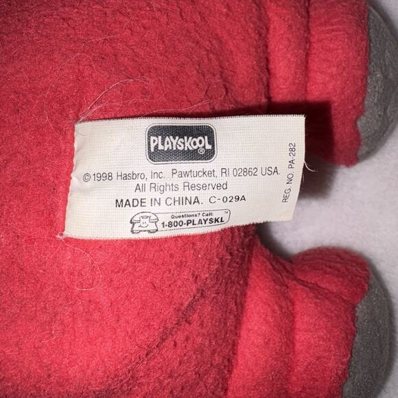 Teletubbies Vintage Red Po Talking Plush Stuffed PlaySkool Hasbro 1998 Working - Picture 7 of 12